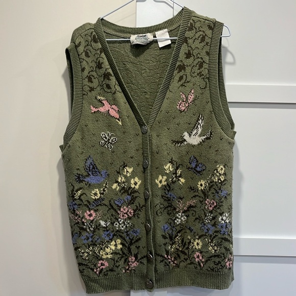 Vintage Parkhurst Sweater Vest - Picture 1 of 4